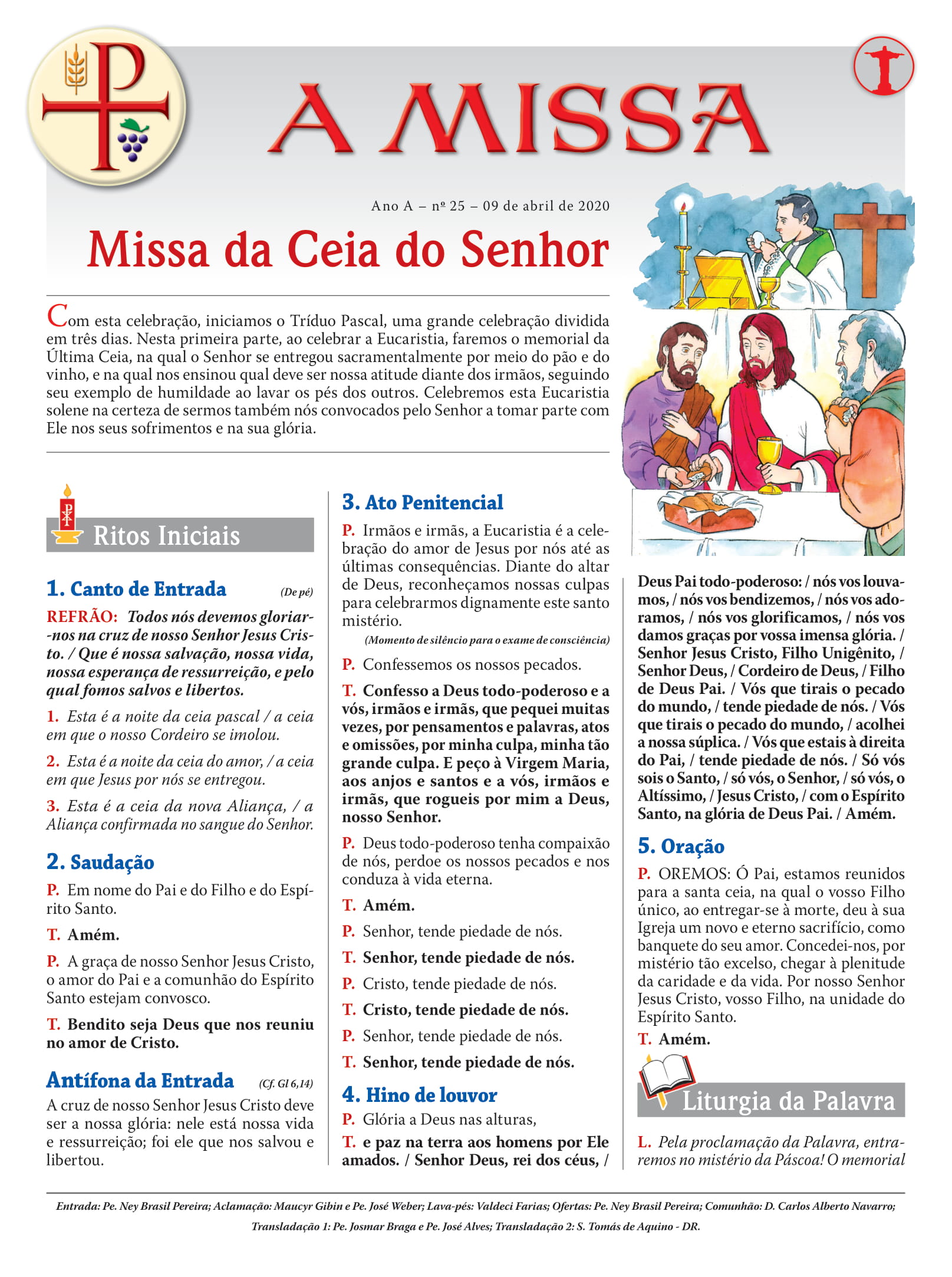 Folheto Da Missa De 15 De Janeiro De 2023 Masters IMAGESEE